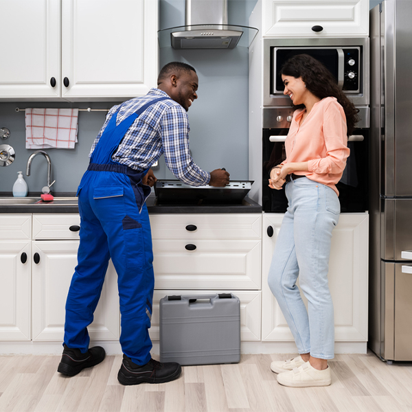 what kind of warranty do you offer on your cooktop repair services in Ansonia Ohio